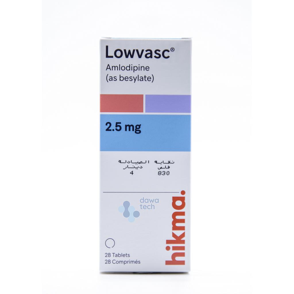 LOWVASC 2.5MG 28TAB